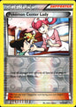Pokemon Center Lady 93/106 Uncommon Flashfire Pokemon Reverse Holo Near Mint