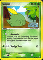 Gulpin 33/100 Uncommon Crystal Guardians Pokemon Reverse Holo Near Mint