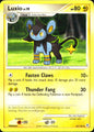 Luxio 52/130 Uncommon Diamond & Pearl Pokemon Near Mint