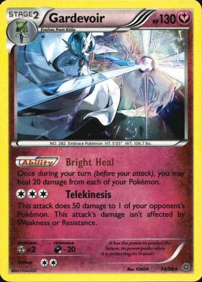 Gardevoir 54/98 Holo Rare Ancient Origins Pokemon Near Mint