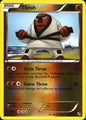 Throh 61/114 Rare Black & White Pokemon Reverse Holo Near Mint