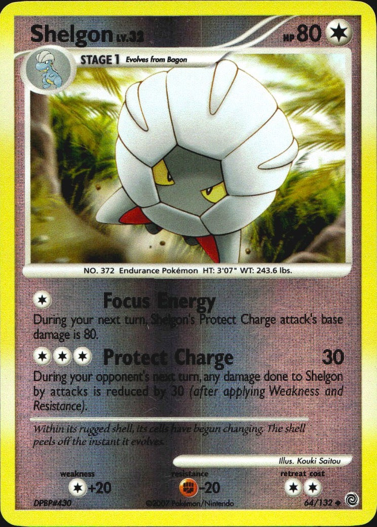 Shelgon 64/132 Uncommon Secret Wonders Pokemon Reverse Holo Near Mint