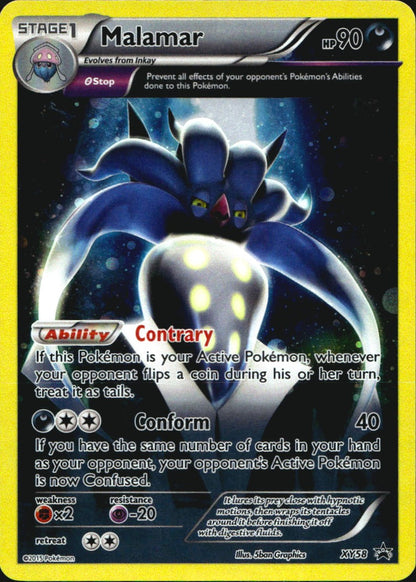 Malamar XY58 Promo XY Black Star Promos Pokemon Near Mint