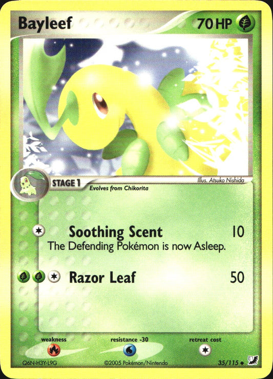Bayleef 35/115 Uncommon Unseen Forces Pokemon Near Mint