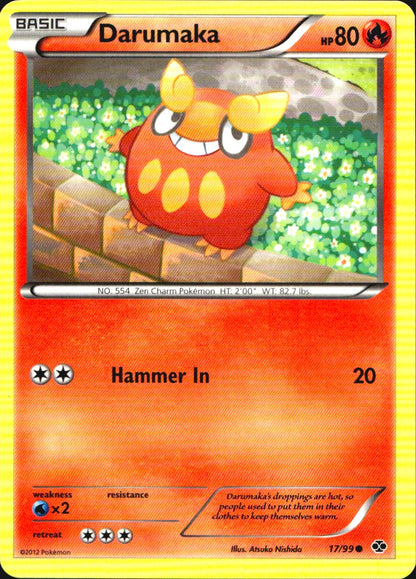 Darumaka 17/99 Common Next Destinies Pokemon Near Mint