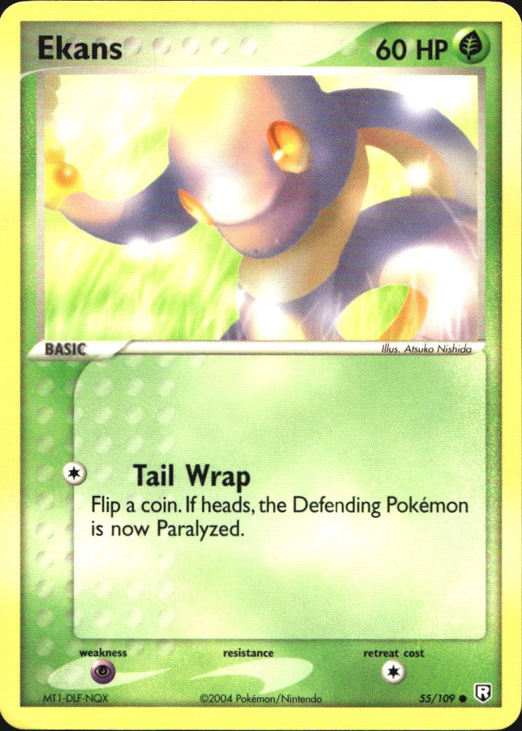 Ekans 55/109 Common Team Rocket Returns Pokemon Near Mint