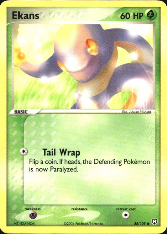 Ekans 55/109 Common Team Rocket Returns Pokemon Near Mint