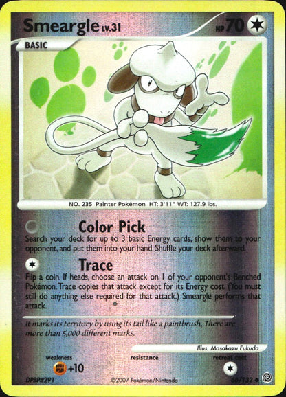 Smeargle 66/132 Uncommon Secret Wonders Pokemon Reverse Holo Near Mint