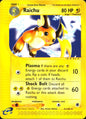 Raichu 61/165 Rare Expedition Base Set Pokemon Near Mint