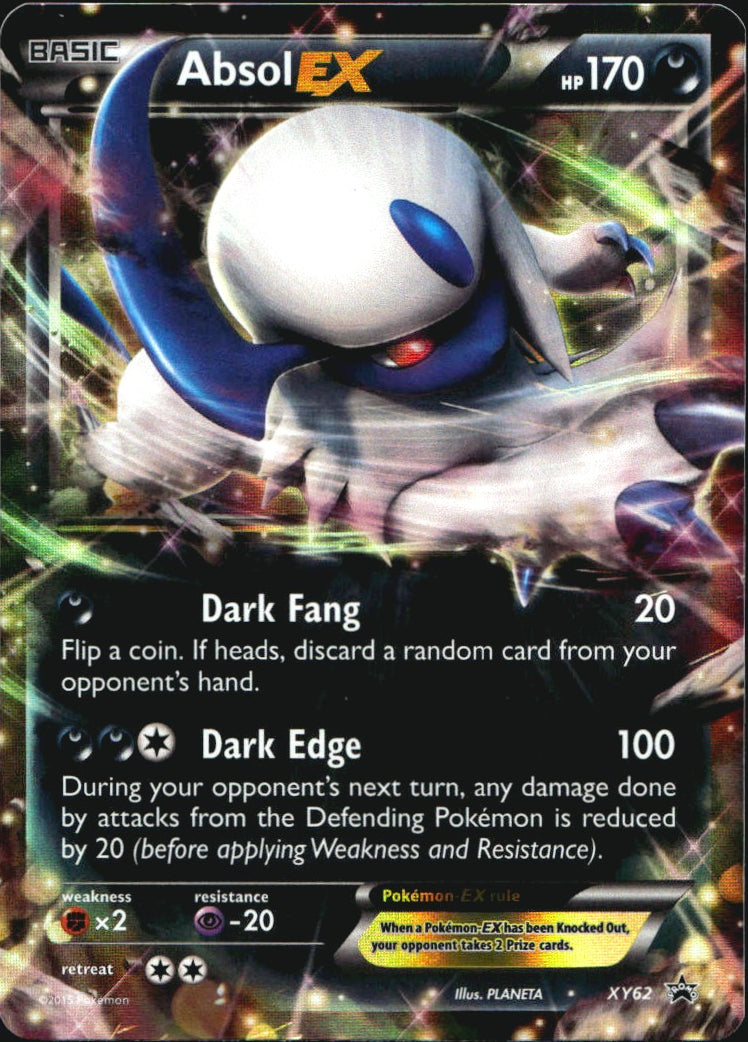Absol EX XY62 Promo XY Black Star Promos Pokemon Near Mint