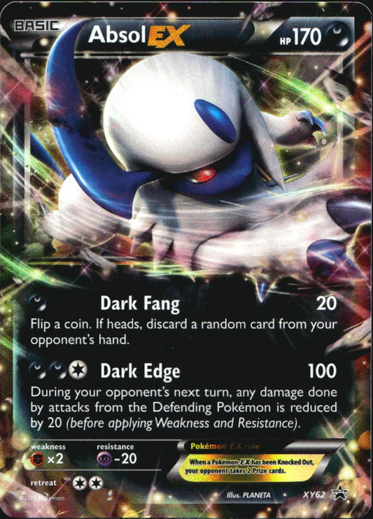 Absol EX XY62 Promo XY Black Star Promos Pokemon Near Mint