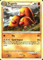 Dugtrio 19/102 Rare HGSS Triumphant Pokemon Near Mint