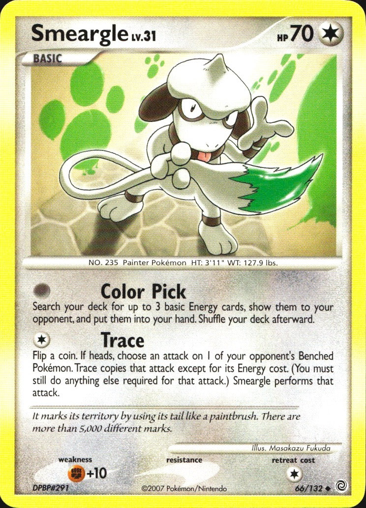 Smeargle 66/132 Uncommon Secret Wonders Pokemon Near Mint