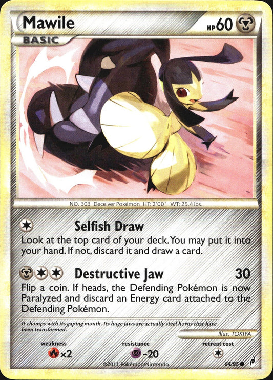 Mawile 64/95 Common Call of Legends Pokemon Near Mint