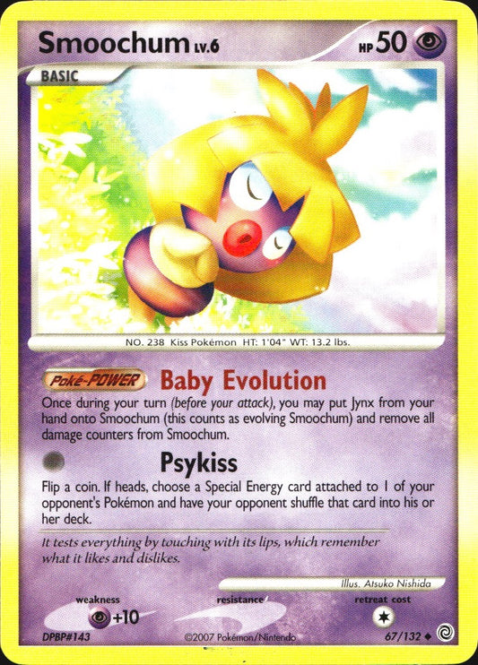 Smoochum 67/132 Uncommon Secret Wonders Pokemon Near Mint