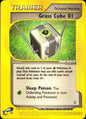 Grass Cube 124 Uncommon Aquapolis Pokemon Near Mint