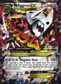 M Aggron EX 94/160 Holo EX Rare Primal Clash Pokemon Near Mint