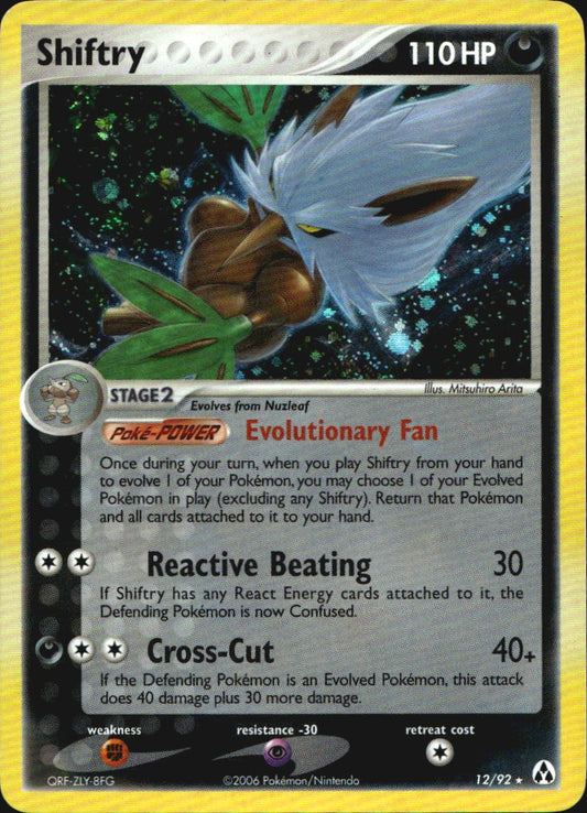 Shiftry 12/92 Holo Rare Legend Maker Pokemon Near Mint