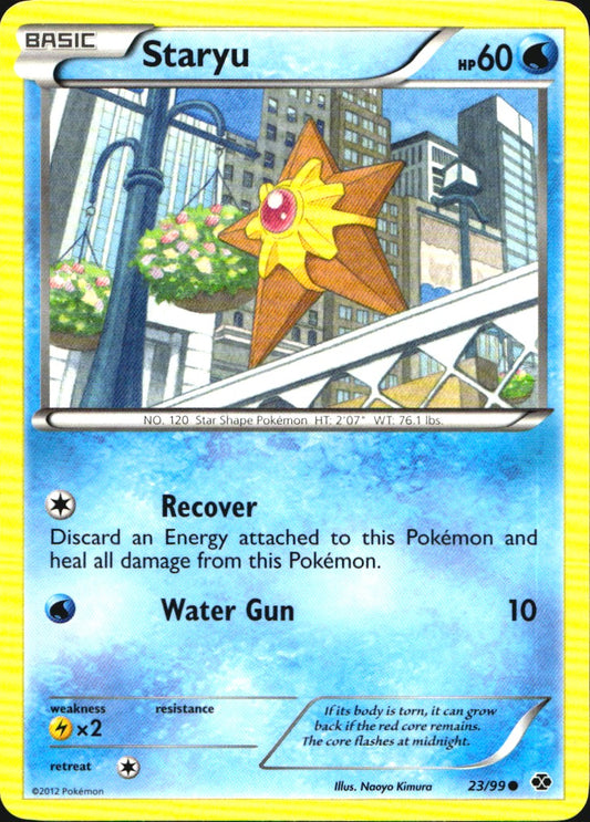 Staryu 23/99 Common Next Destinies Pokemon Near Mint