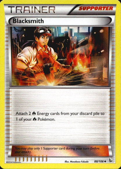 Blacksmith 88/106 Uncommon Flashfire Near Mint Holo