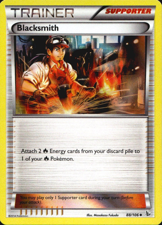 Blacksmith 88/106 Uncommon Flashfire Near Mint Holo