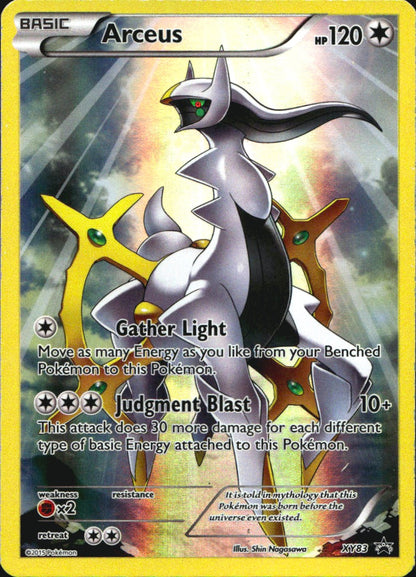 Arceus XY83 Promo XY Black Star Promos Pokemon Near Mint