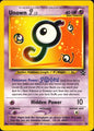 Unown [J] 38 Promo Wizards Black Star Promos Pokemon Near Mint