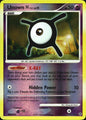 Unown [X] 71/132 Uncommon Secret Wonders Pokemon Reverse Holo Near Mint