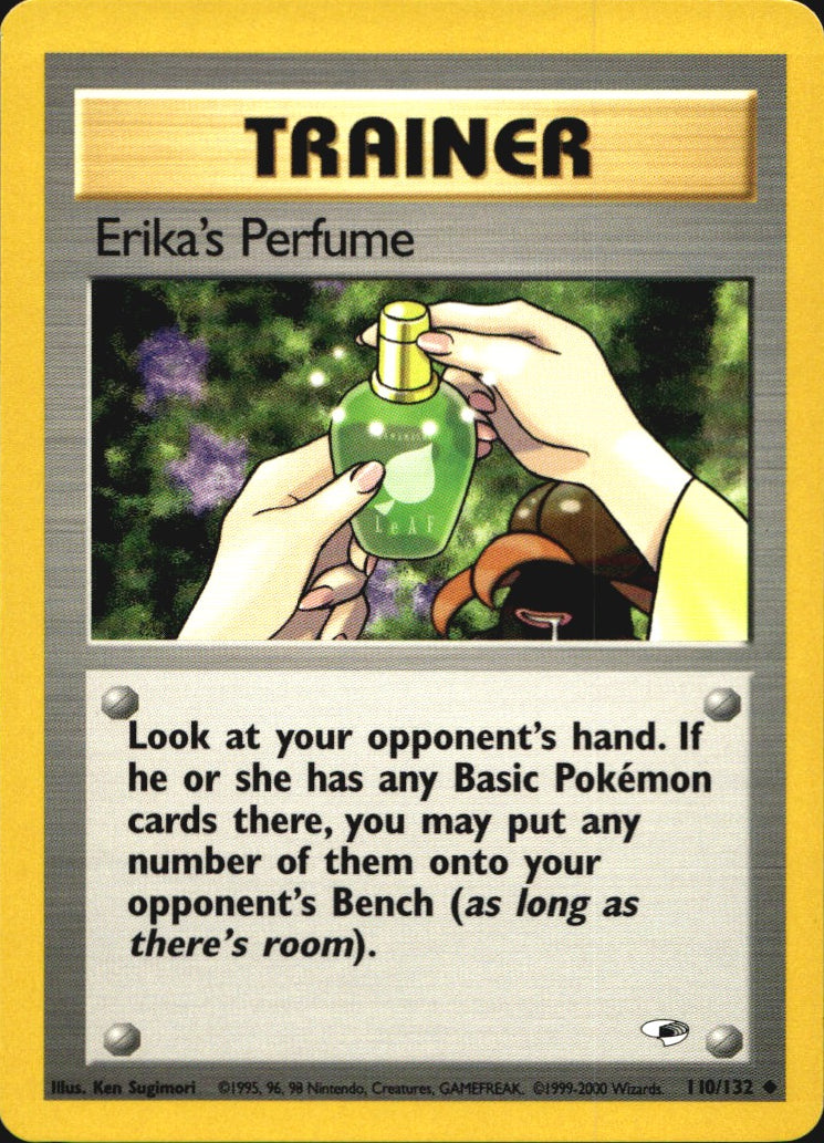 Erika's Perfume 110/132 Uncommon Gym Heroes Pokemon Near Mint