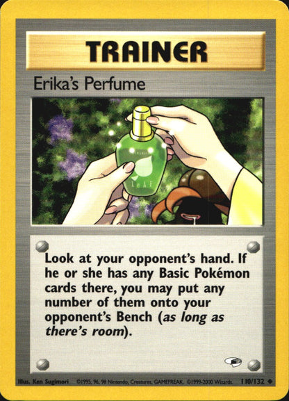 Erika's Perfume 110/132 Uncommon Gym Heroes Pokemon Near Mint
