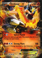 Emboar EX 14/122 Holo Rare EX BREAKpoint Pokemon Near Mint