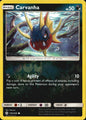 Carvanha 132/236 Common Cosmic Eclipse Pokemon Near Mint