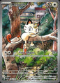 Meowth 106/094 Illustration Rare Phantasmal Flames Pokemon Near Mint