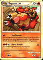 Magmortar 27/102 Rare HGSS Triumphant Pokemon Near Mint