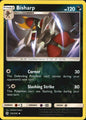 Bisharp 135/236 Uncommon Cosmic Eclipse Pokemon Near Mint