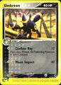 Umbreon 24/100 Rare Sandstorm Pokemon Near Mint