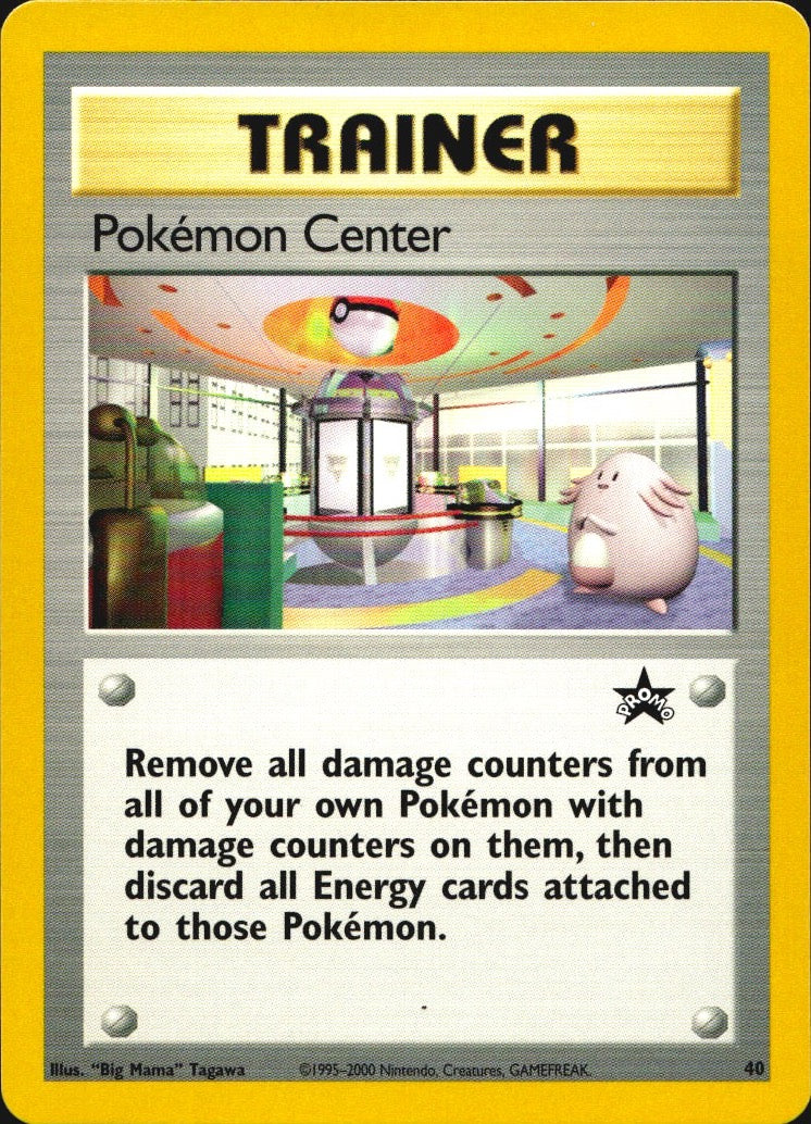 Pokemon Center 40 Promo Wizards Black Star Promos Pokemon Near Mint