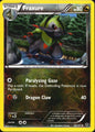 Fraxure 68/101 Uncommon Plasma Blast Pokemon Reverse Holo Near Mint