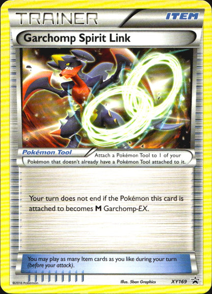 Garchomp Spirit Link XY169 Promo XY Promo Near Mint