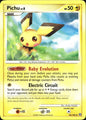 Pichu 45/100 Uncommon Stormfront Pokemon Near Mint