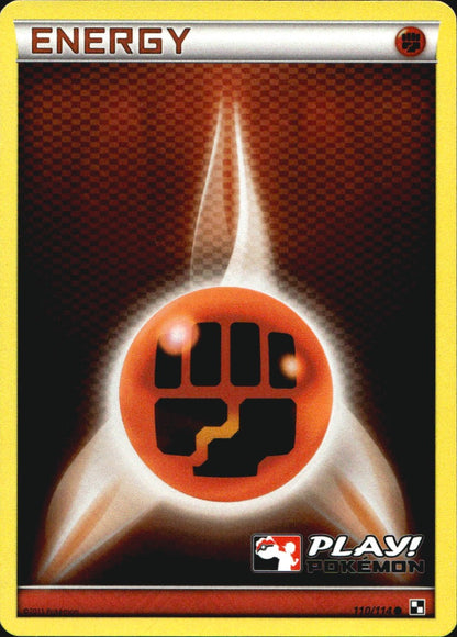 Fighting Energy 110/114 Holofoil Promo League & Championship Cards Pokemon NM