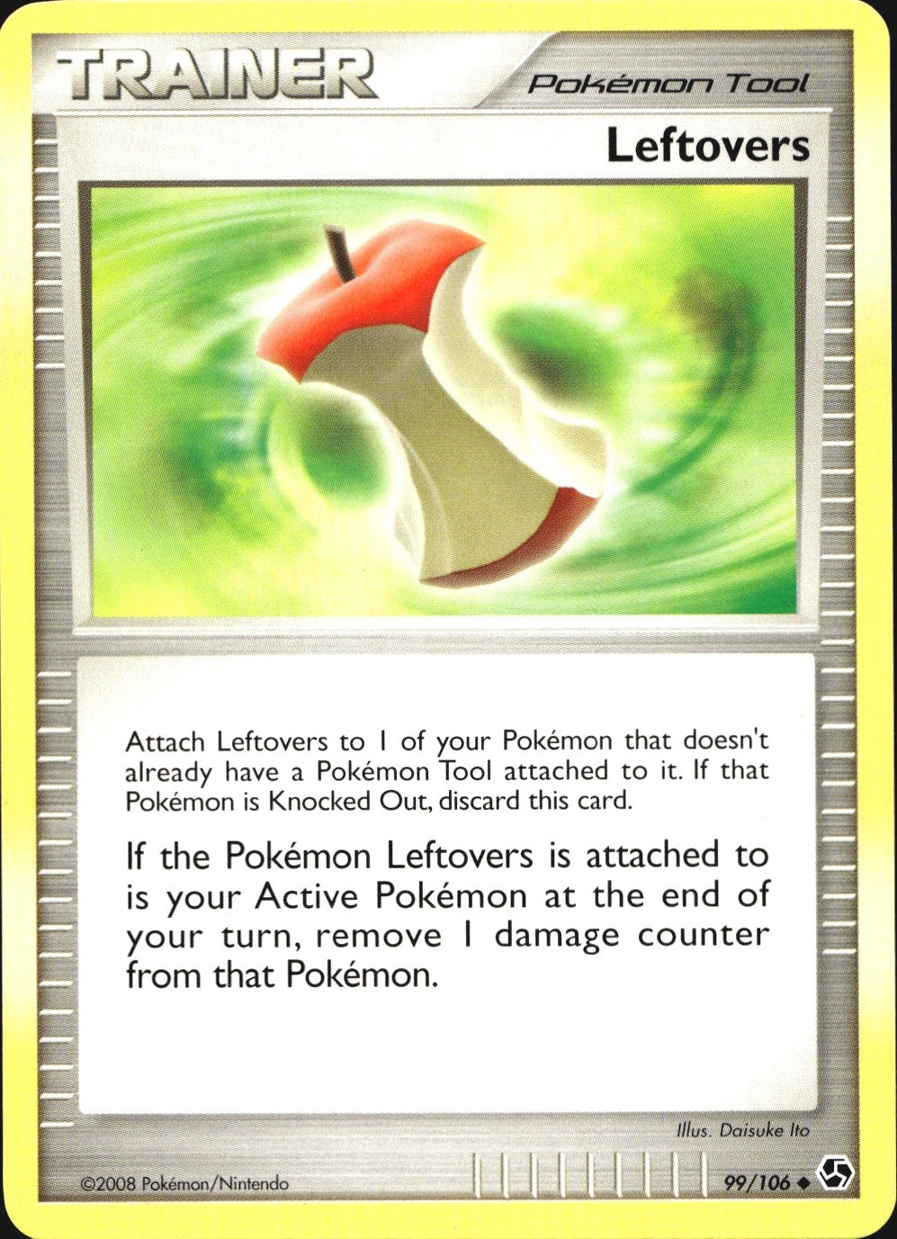 Leftovers 99/106 Uncommon Great Encounters Pokemon Near Mint