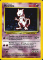 Mewtwo 10/102 Holo Rare Base Set Unlimited Pokemon Heavily Played