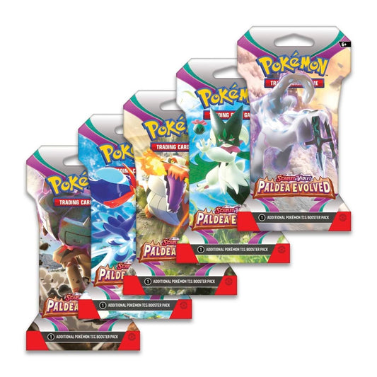 Pokemon S&V Paldea Evolved Sleeved Booster Pack