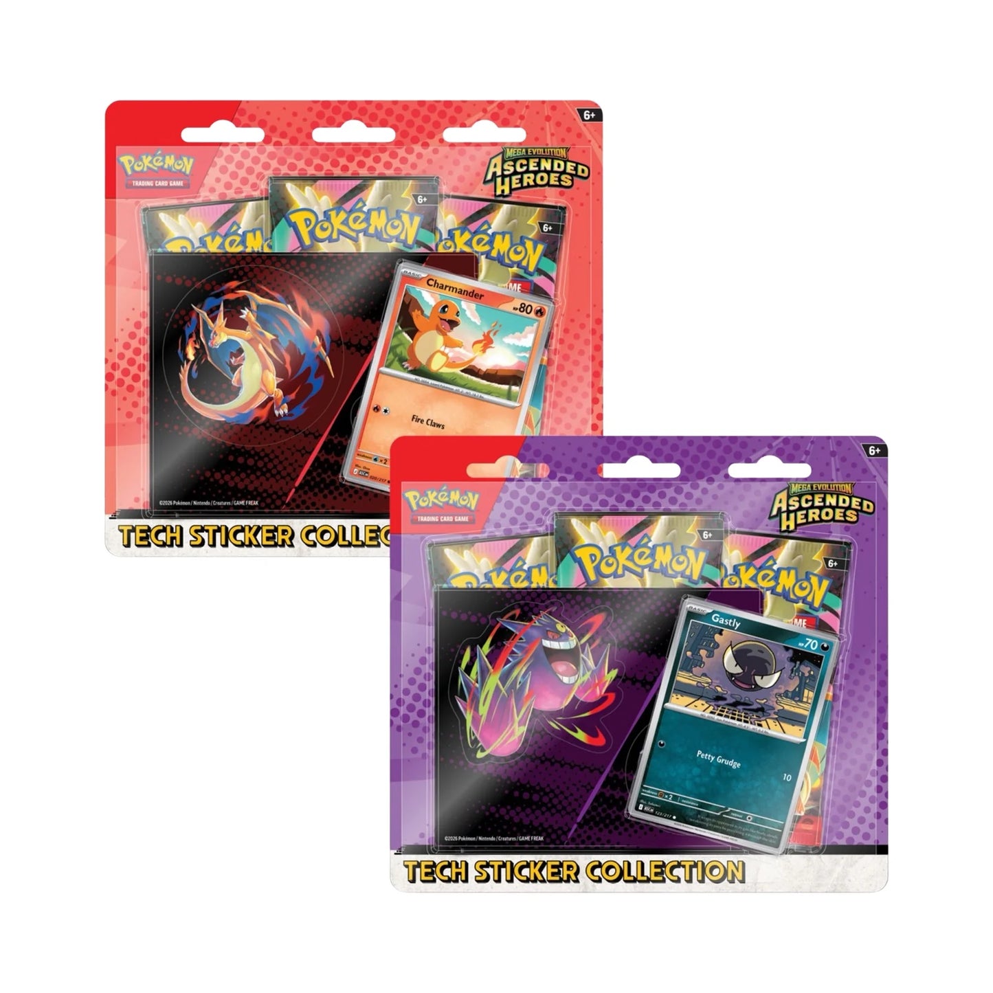Pokemon Ascended Heroes Tech Sticker Collection