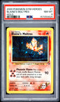 Blaine's Moltres 1/132 Holo Gym Heroes Pokemon PSA 8